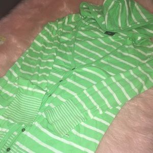 Victoria’s Secret PINK long line striped cardigan